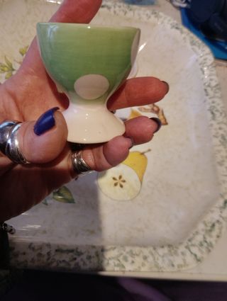 Porta uovo ceramica francese Afibel 