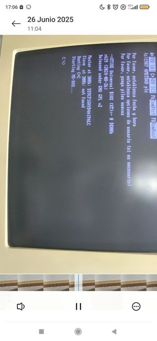 Ordenador Amstrad pc1640