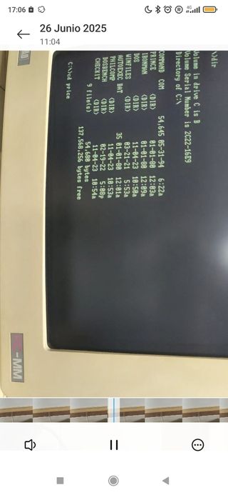 Ordenador Amstrad pc1640