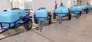 CUBAS ARRASTRADAS PARA HERBICIDA Y FUMIGACION