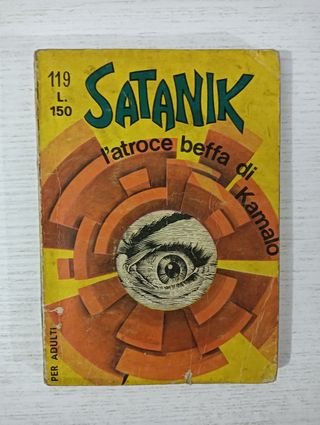 SATANIK N.119 L' ATROCE BEFFA DI KAMALO originale 