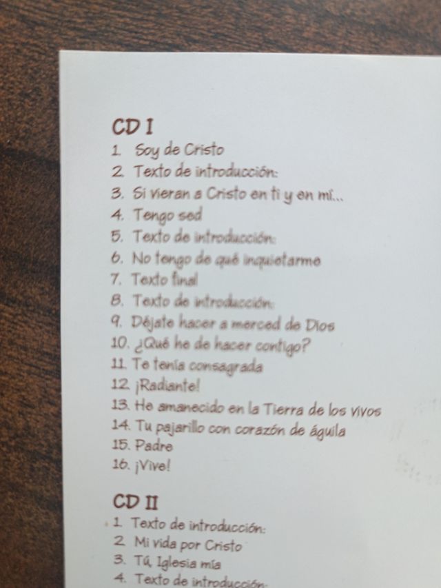CDs IeSo Comunión. Música religiosa
