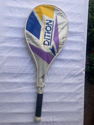 Raqueta de tenis vintage