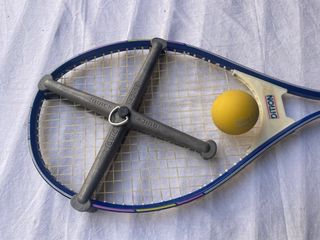 Raqueta de tenis vintage