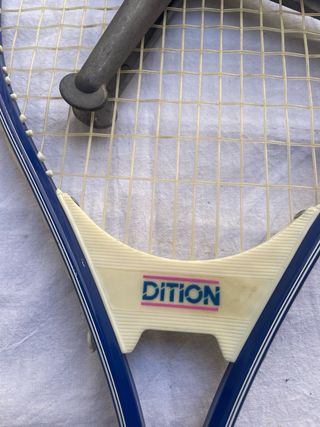 Raqueta de tenis vintage