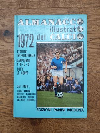Almanacco del calcio Panini 1972