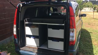 Kit mueble camper con cama