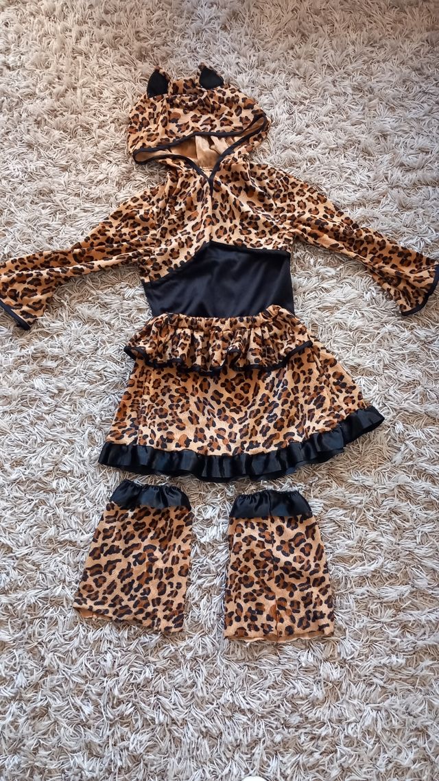 Disfraz tigresa niña talla 10-12