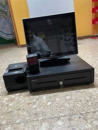 Terminal TPV tactil cajonescanerimpresora tique