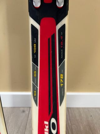 Esquis Volkl P60 178 cm GC racing gigante