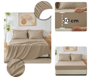 5 piezas de cama 135 tamaño matrimonial, color