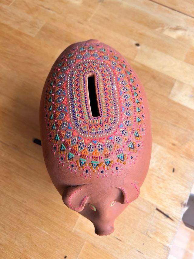 Cerdo cerámica Hucha