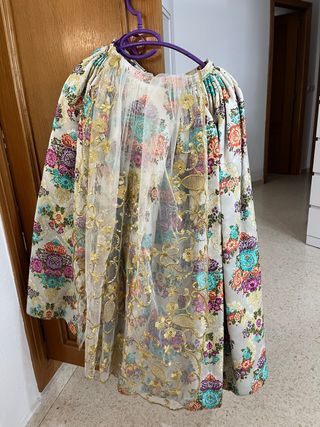 TRAJE DE FALLERA BLANCO