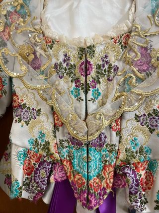 TRAJE DE FALLERA BLANCO