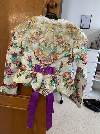 TRAJE DE FALLERA BLANCO