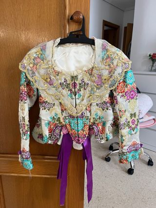 TRAJE DE FALLERA BLANCO