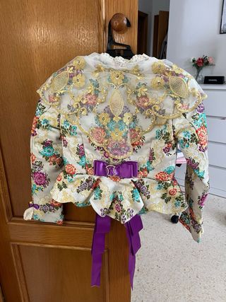 TRAJE DE FALLERA BLANCO