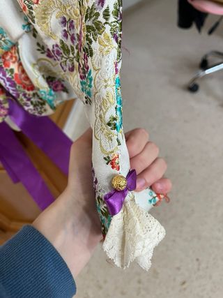 TRAJE DE FALLERA BLANCO