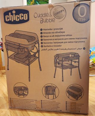 Bañera Chicco Cuddle Bubble y regalos