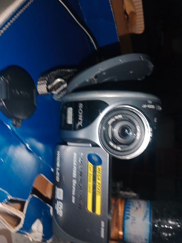 Cámara video sony