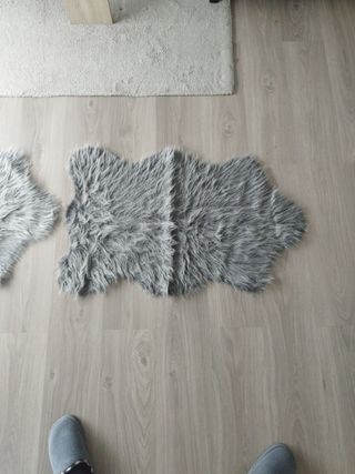 Alfombras decoración gris