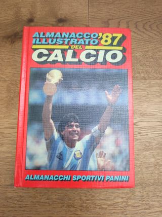 Almanacco del calcio Panini 1987 copertina rigida