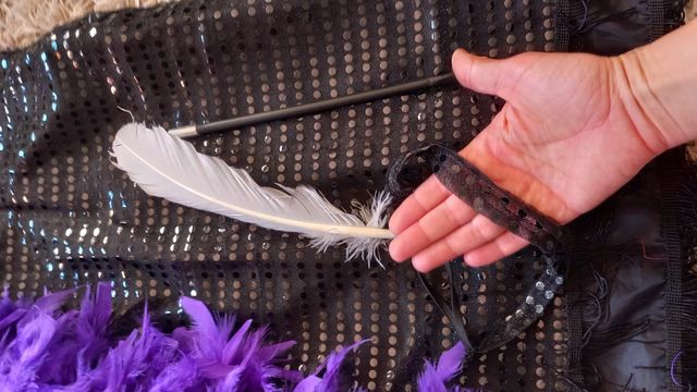 Disfraz charleston. Talla 10-12