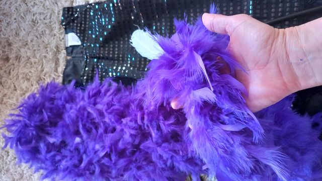 Disfraz charleston. Talla 10-12