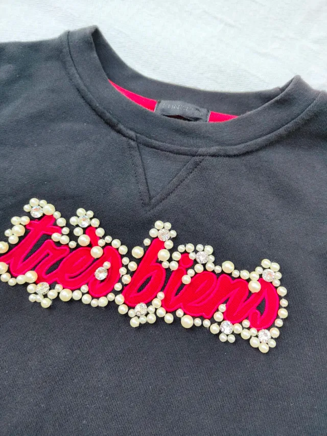 Vestido estilo sudadera niña 9 años.