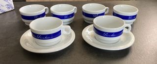 Set di 6 tazze da cappuccio