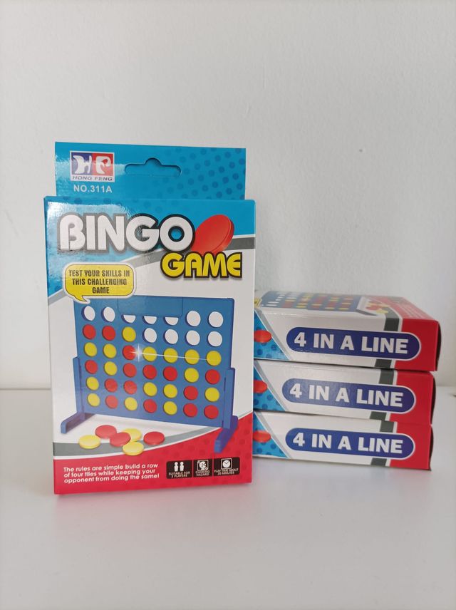 Lote 4 juegos 4 en línea