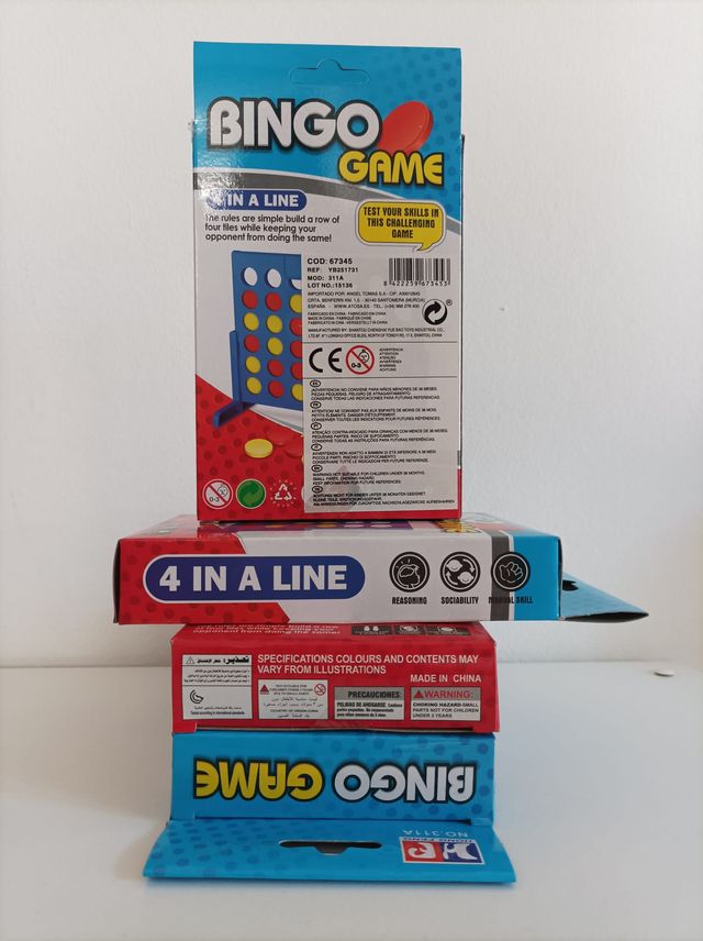 Lote 4 juegos 4 en línea