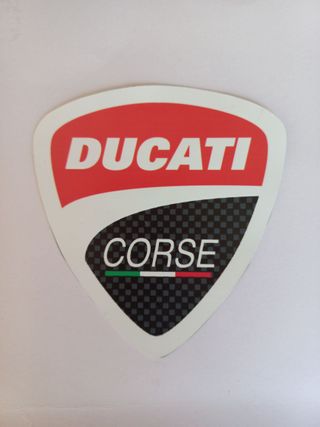 Parche Ducati Corse para coser en chaqueta.