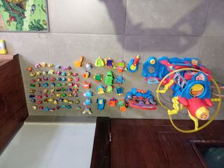 Superzyn trainig torre,coches y muñecos