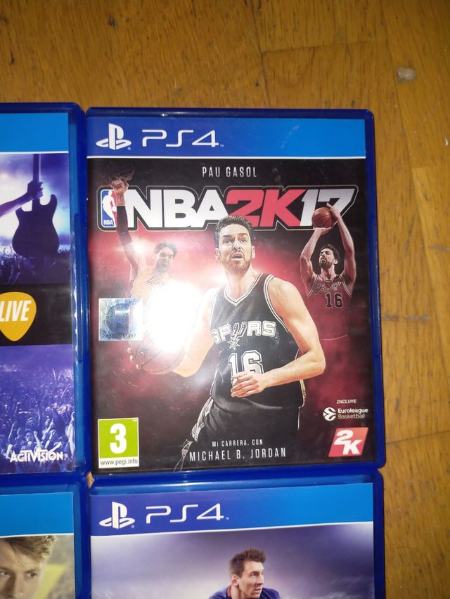 Ps4: Fifa 16 Fifa 17 Nba 2k17 Guitarhero