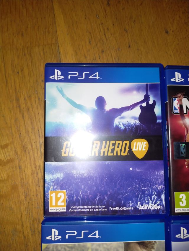 Ps4: Fifa 16 Fifa 17 Nba 2k17 Guitarhero