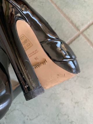 Tacchi alti in vernice