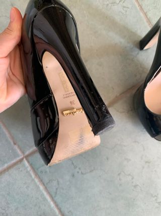 Tacchi alti in vernice