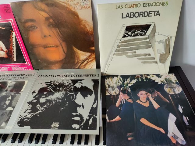 Discos vinilo canción protesta