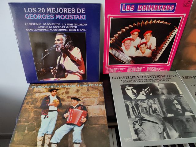 Discos vinilo canción protesta
