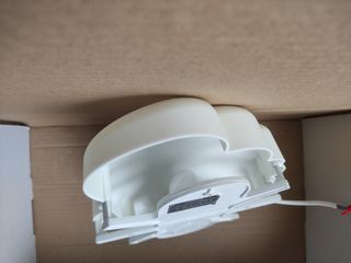 Lampara nube Ikea con bombilla