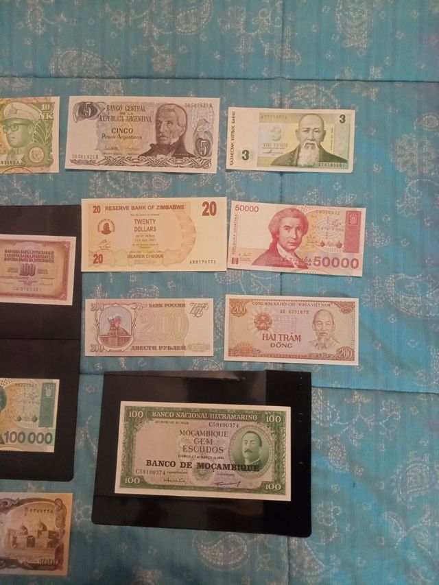 Banconote nuove varie