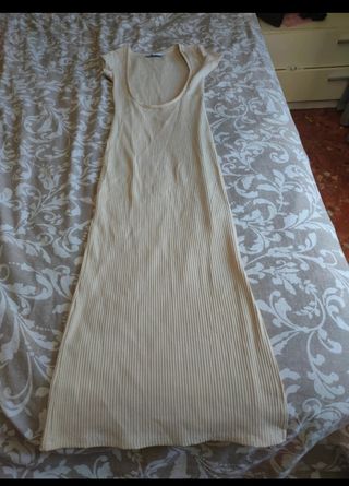 Vestido MIDI canalé 