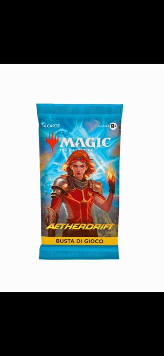 Magic the gathering aetherdrift busta da giocoa