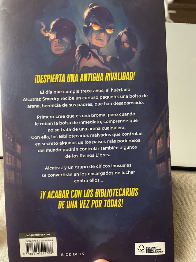 Alcatraz contra los Bibliotecarios malvados