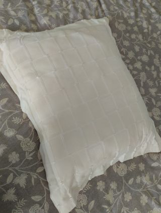 Edredón Crochet con Cojines