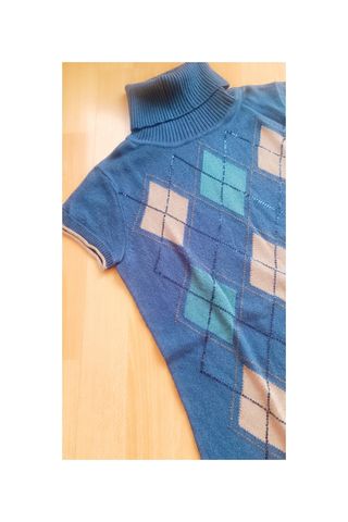 Jersey TINTORETTO de rombos y lentejuelas