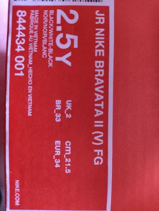 Botas de fútbol tacos Nike niño