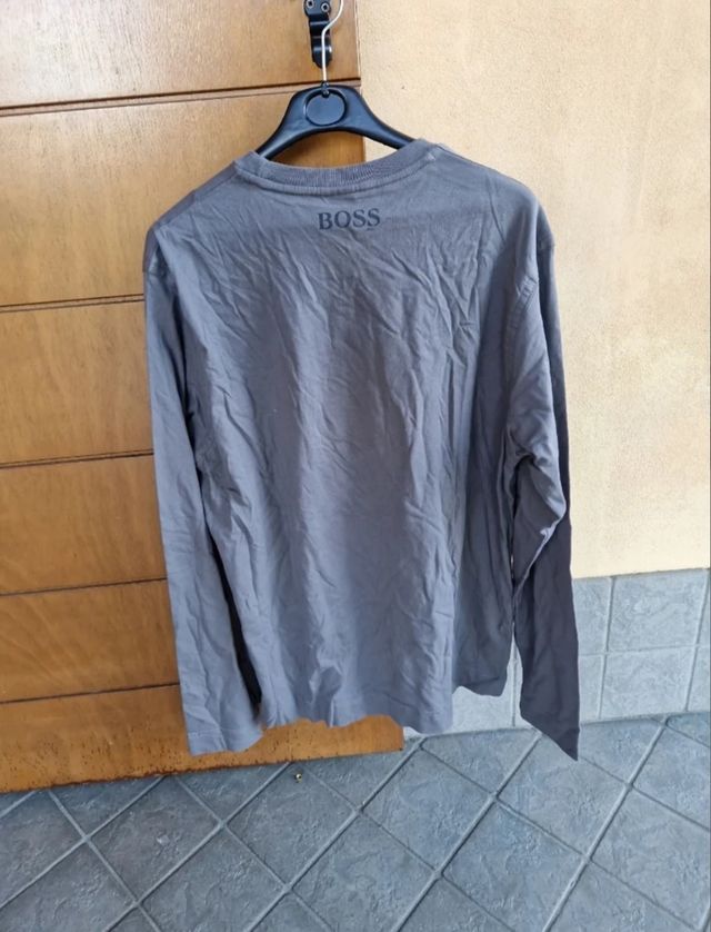 Maglietta manica lunga hugo boss nuova