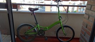 Bicicleta de 20 aluminio  plegable 